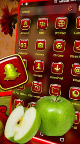 Captura de Pantalla 2 Apple Still Life Launcher android