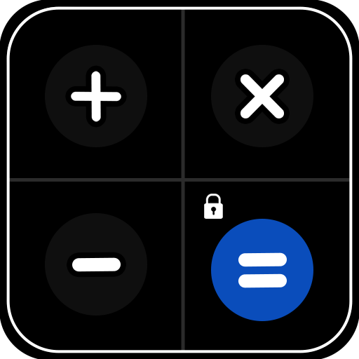 Calculator Lock: Media Vault logo