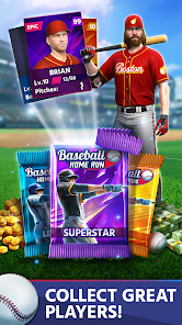Captura de Pantalla 10 Baseball: Home Run Sports Game android