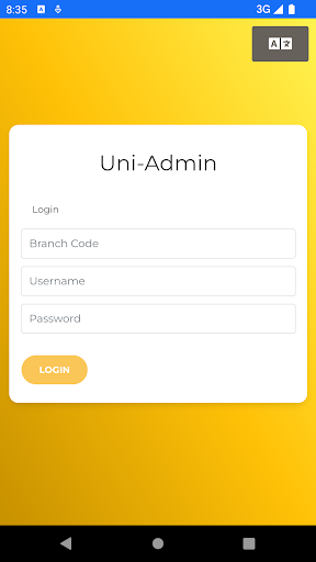 Android application Uni Merchant screenshort