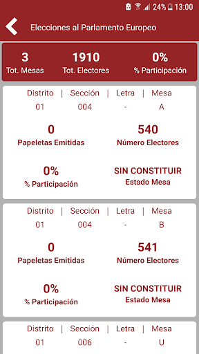SPAI-Elector Screen 3