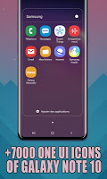 screenshot of Galaxy Note 10 Launcher