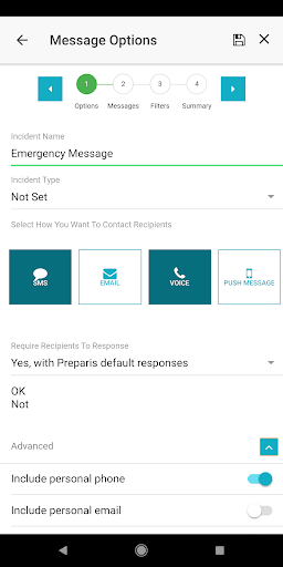 Preparis Screen 3