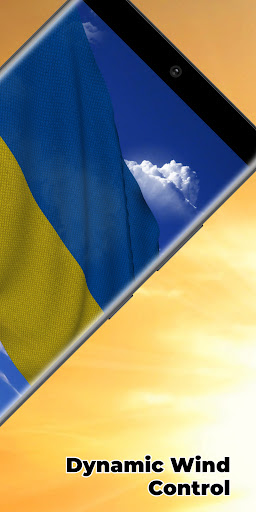 Ukraine Flag Live Wallpaper Screen 2