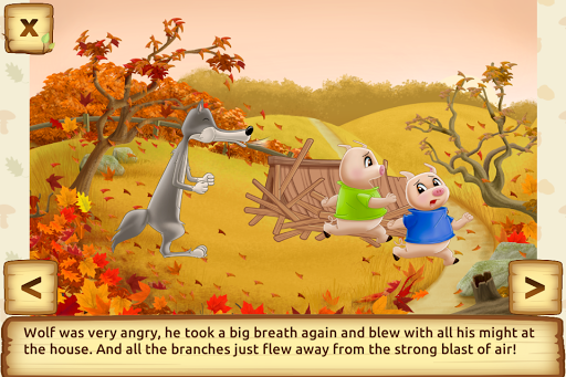 Three Little Pigs - Fairy Tale with Games screenshots 4