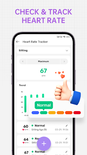 Screenshot of PulseCare：Health Tracker