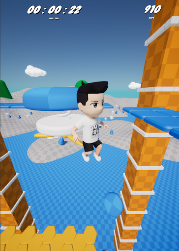Android application Guy Fall Tower screenshort