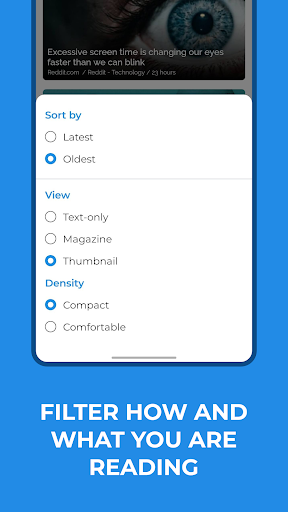 V - RSS Reader Screen 3
