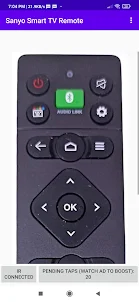 Sanyo Smart TV Remote App