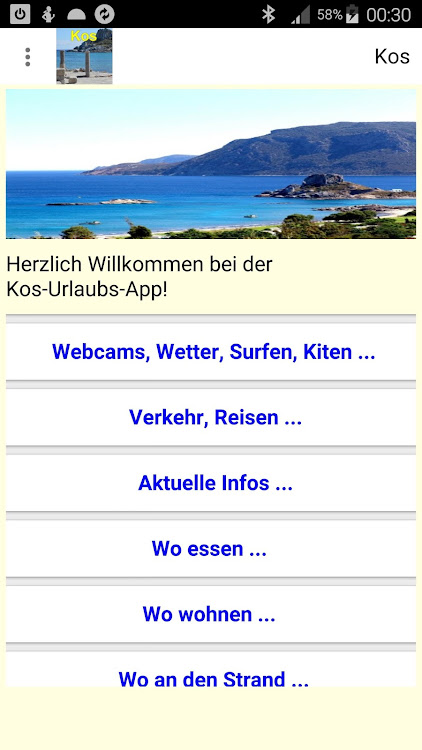 Kos App für den Urlaub - 3.5 - (Android)