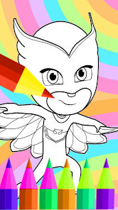 pj coloring Book masks 2 APK + Мод (Unlimited money) за Android