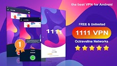 1111 VPN - A Fast, Unlimited, Free VPN Proxyのおすすめ画像1