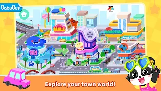 Game screenshot Baby Panda's Town: My World mod apk