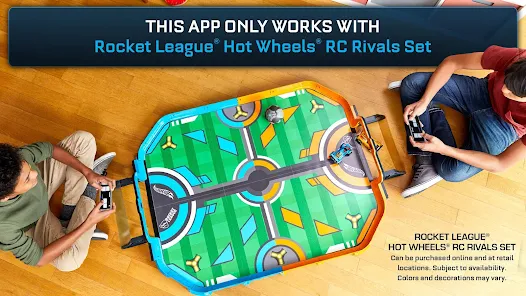 Rocket league hot 2025 wheels rc rivals set