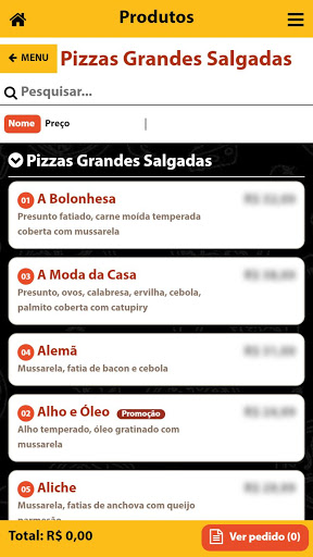 Pizzaria Tuttyss Screen 2