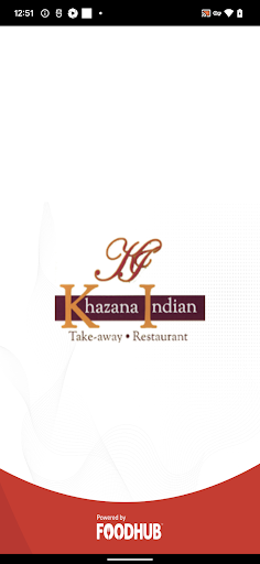 Android application Khazana Indian Restaurant screenshort