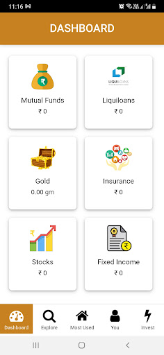 Android application Magnum Finvest screenshort