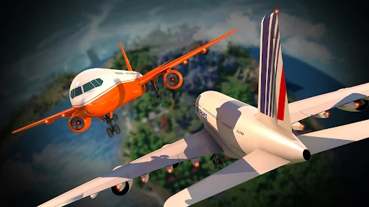 Pilot City Plane Flight Games
