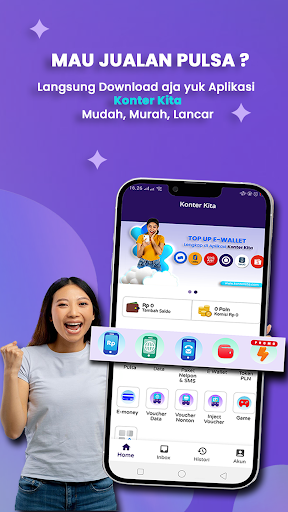 Android application KONTER KITA screenshort