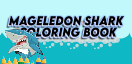 Mageledon Shark Coloring Book