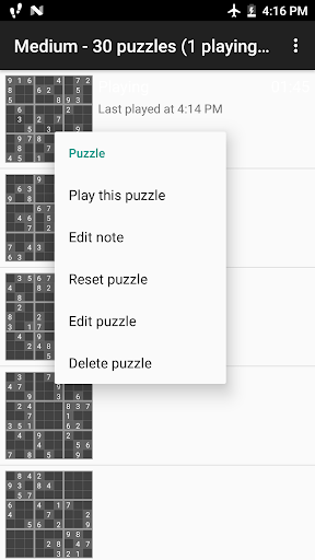 Android application Funny Sudoku screenshort