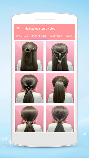 Hairstyles step by step for girls  Screenshots 4