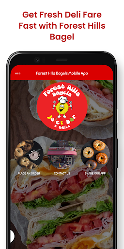 Android application Forest Hills Bagel screenshort