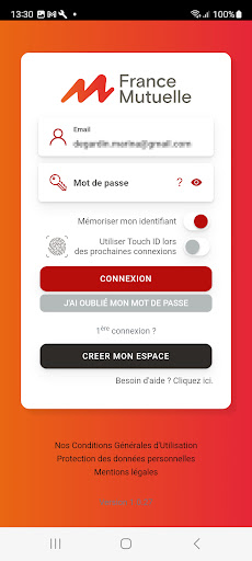 France Mutuelle Screen 2