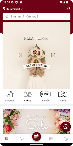 Android application KARA FLORIST screenshort