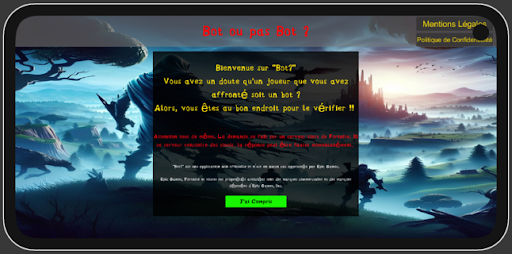 Android application Bot? screenshort