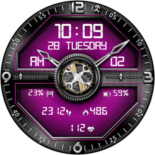 Hybrid Sport Watchface WearOS