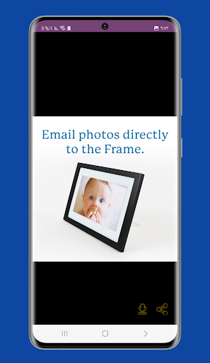 Android application skylight picture frame guide screenshort
