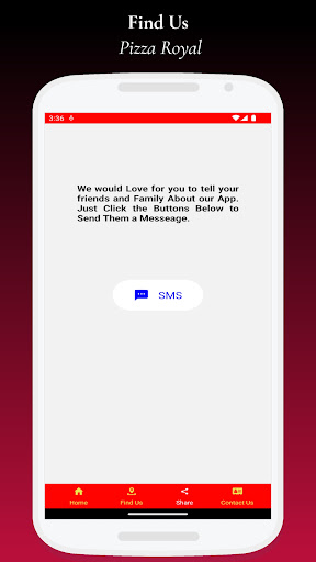 Pizza Royal Screen 2