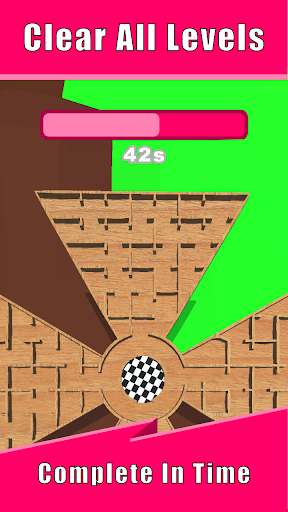 Wooden Labyrinth Maze Puzzle 3