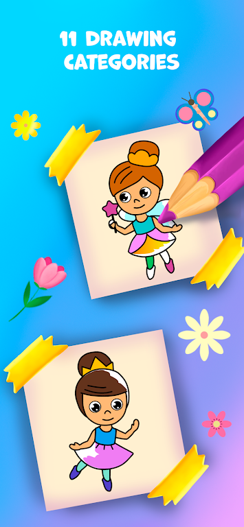 Baby coloring book for kids 2+ MOD APK 03