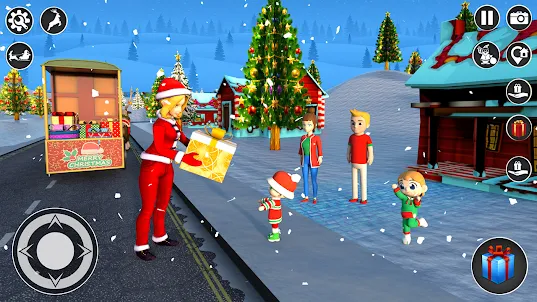 Real Santa Gift Christmas Game