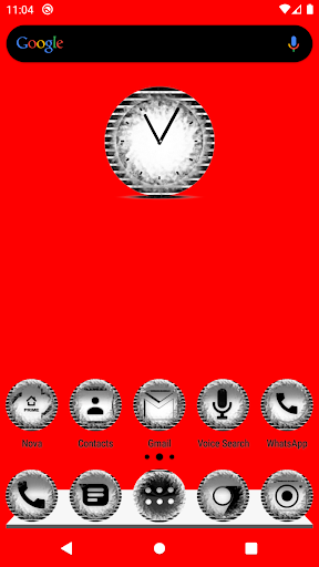 Android application White Icon Pack Style 5 screenshort