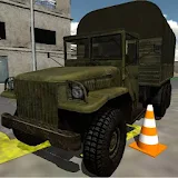 truck parking 3D car simulator game icon