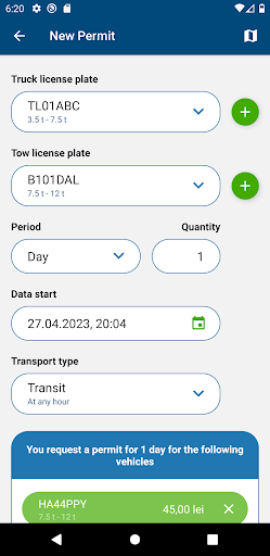 Tulcea Transport Screen 3