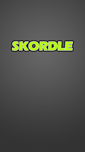 Android application Skordle screenshort