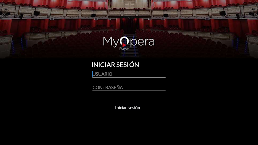 Android application My Opera Player screenshort