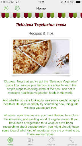 Vegetarian & Food Screenshot 1 - AppWisp.com