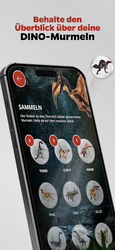 Android application DINO-Murmeln von Netto screenshort