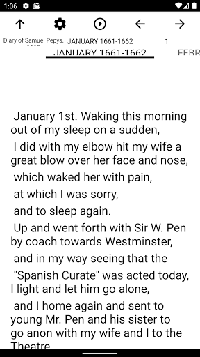 Book, Diary of Samuel Pepys, 1 Screen 2