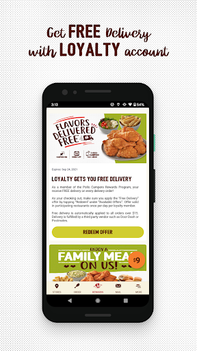 Pollo Campero, USA screenshot