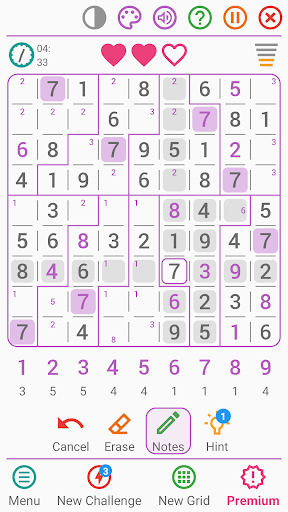 Sudoku - Classic Puzzle Game Screen 3