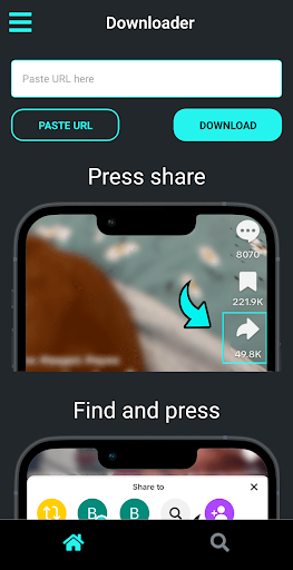 Android application Downloader for TT screenshort