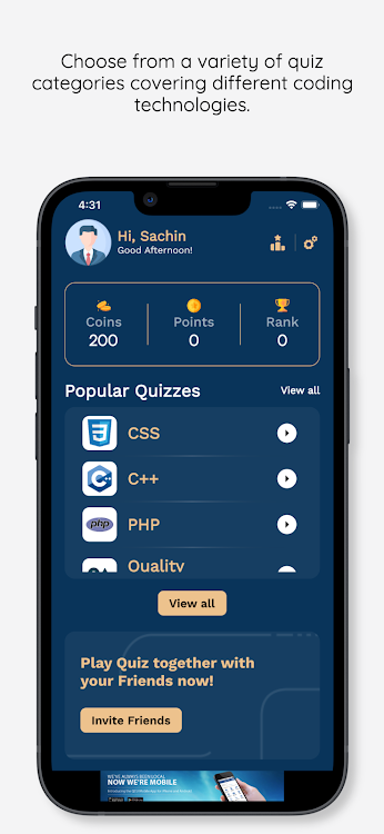 Quiz Master - Learn Coding - 1.0.3 - (Android)