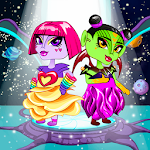 Cover Image of Tải xuống Fashion Girls. Hair Salon for Aliens 1.0.3 APK