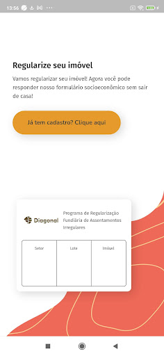 Android application Pesquisa Morador screenshort